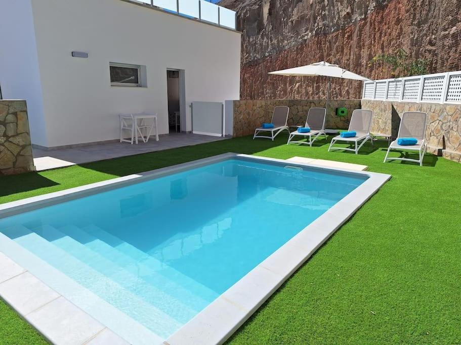 Malibu Mogan Secret Pool Villa - Piscina Privada Y Climatizada - Exclusive Heated Pool La Playa de Tauro Dış mekan fotoğraf