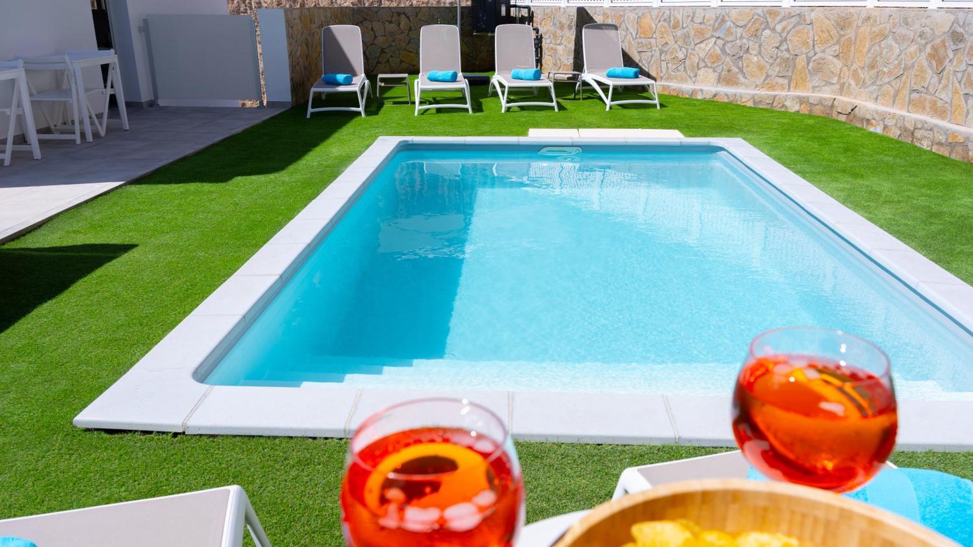 Malibu Mogan Secret Pool Villa - Piscina Privada Y Climatizada - Exclusive Heated Pool La Playa de Tauro Dış mekan fotoğraf
