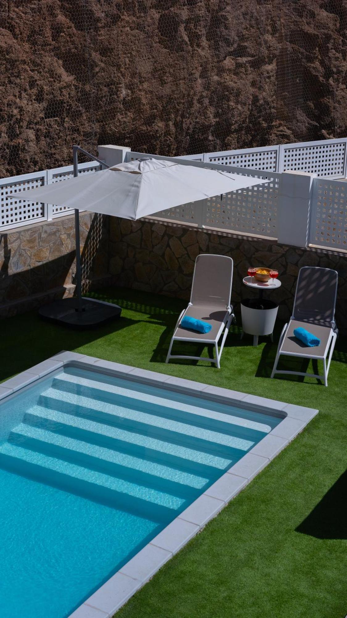 Malibu Mogan Secret Pool Villa - Piscina Privada Y Climatizada - Exclusive Heated Pool La Playa de Tauro Dış mekan fotoğraf